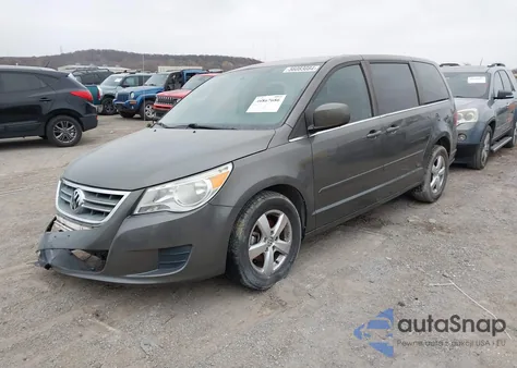 2010 Volkswagen Routan Se from USA, damaged, VIN 2V4RW3D14AR268167